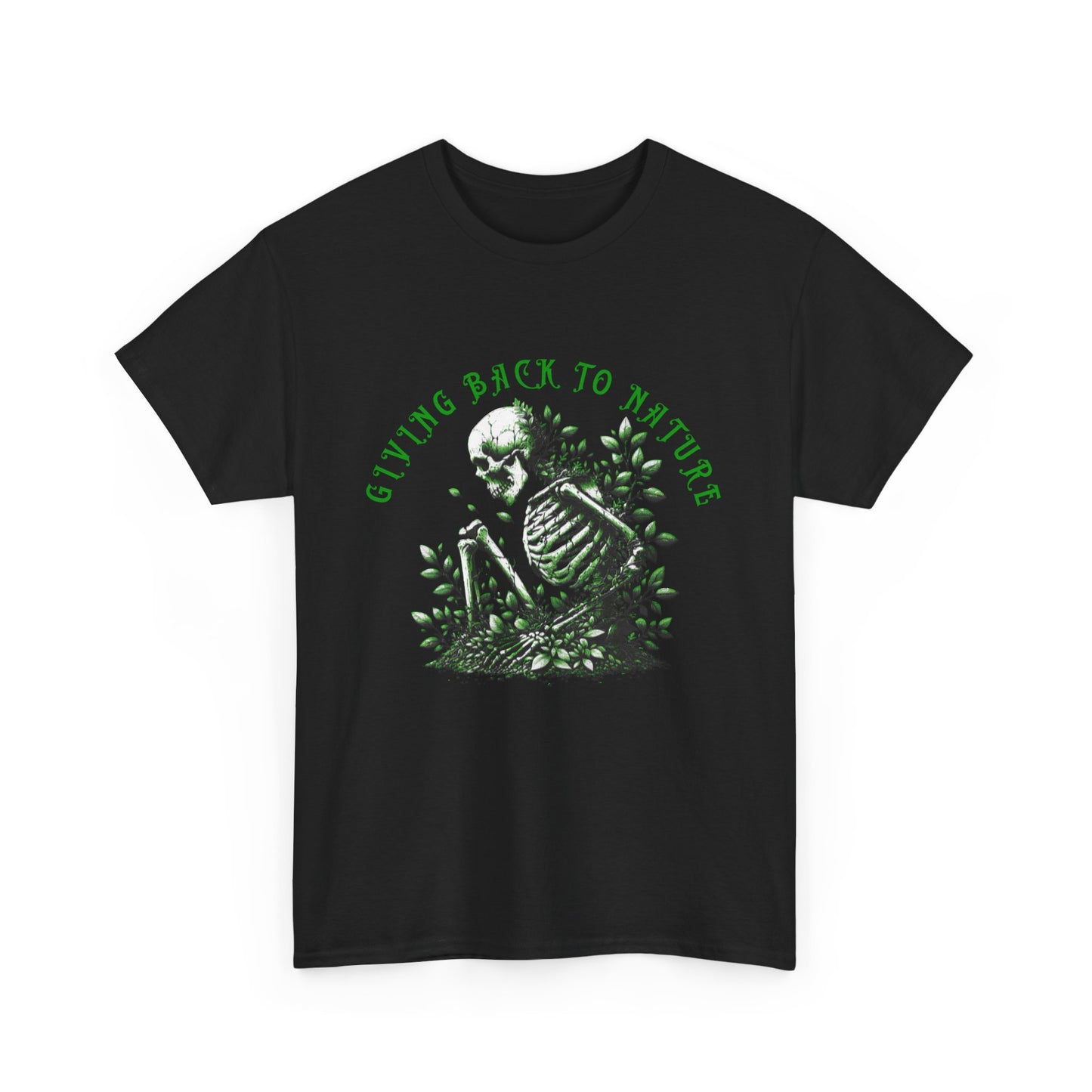 Giving Back to Nature" Skeleton T-Shirt