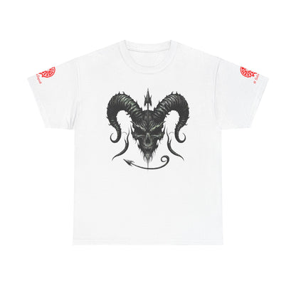 Demonic Satan Skull | Gothic & Satanic Graphic Tee