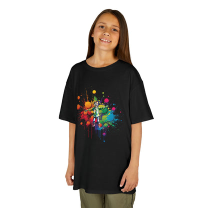 Kids Zombie Paint Splatter T-Shirt – Fun & Spooky Graphic Tee