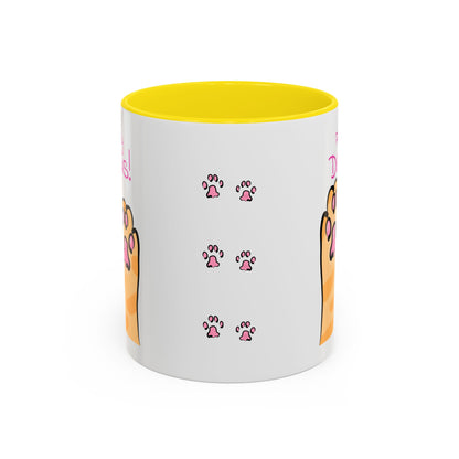 Paws-itively Delicious Cat Paw Ceramic Mug