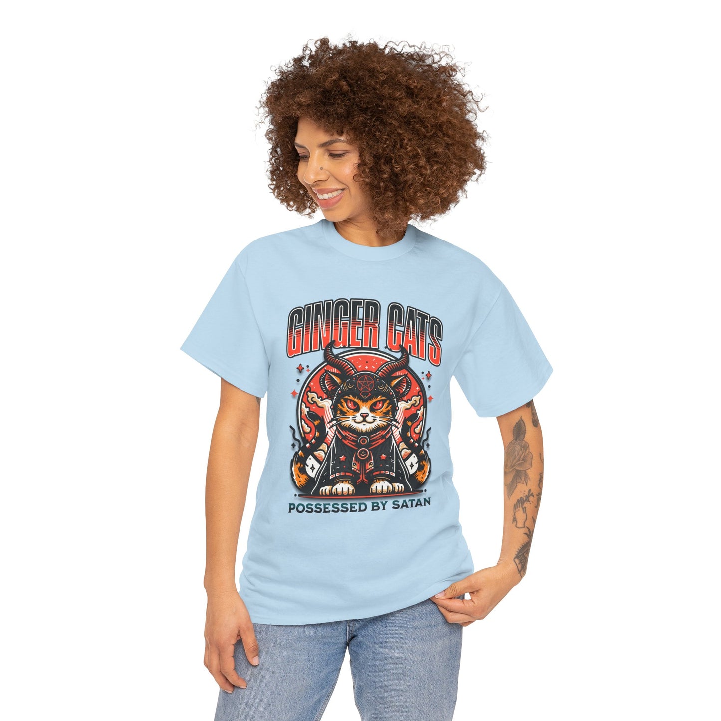 Ginger Cats Possessed by Satan Graphic Tee