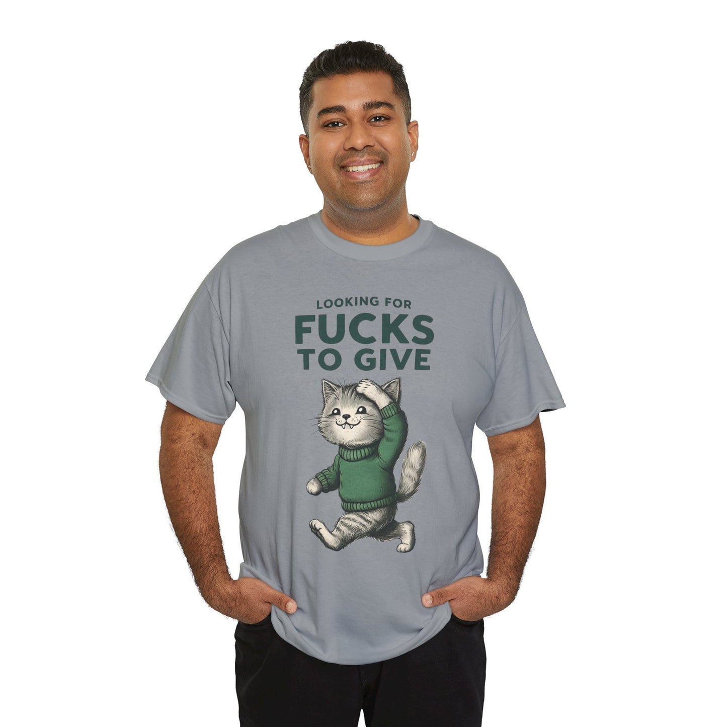 Looking for Fucks to Give Cat T-Shirt