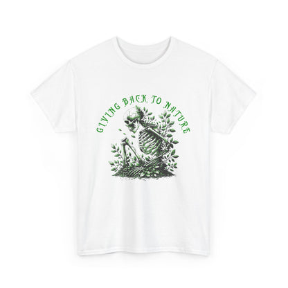 Giving Back to Nature" Skeleton T-Shirt