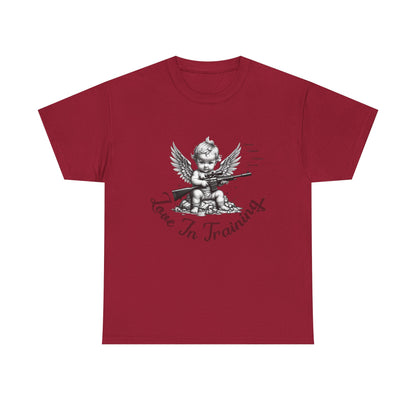 Love in Training Cupid Sniper Graphic Tee