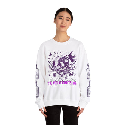 Celestial Witch Gothic Moon & Potions  Sweatshirt