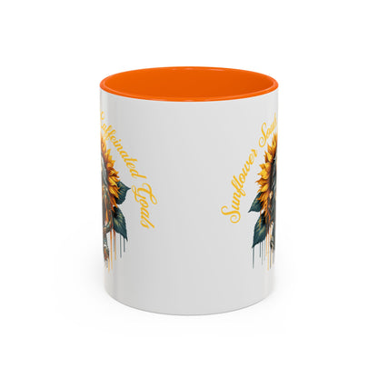 Sunflower Girl Tattoo Coffee Mug