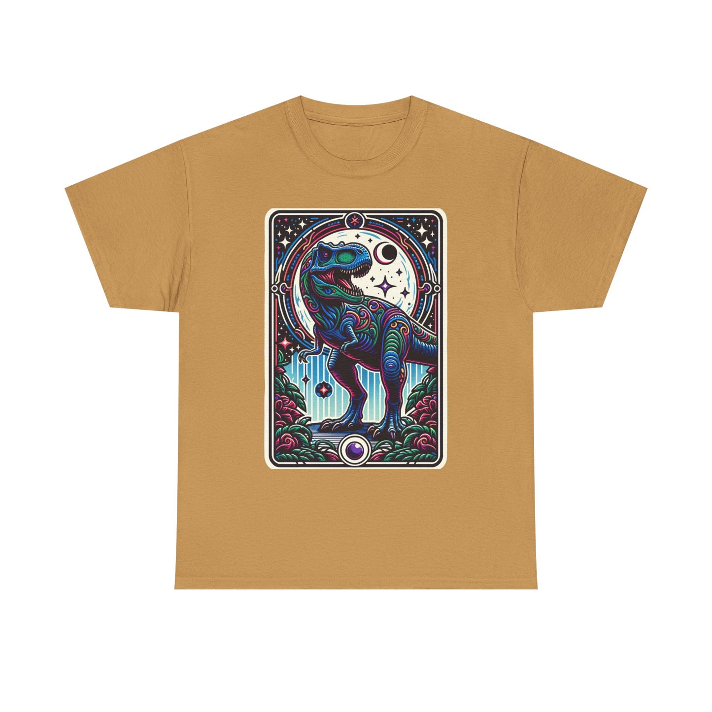 Tyrannosaurus Rex Tarot Card T-Shirt