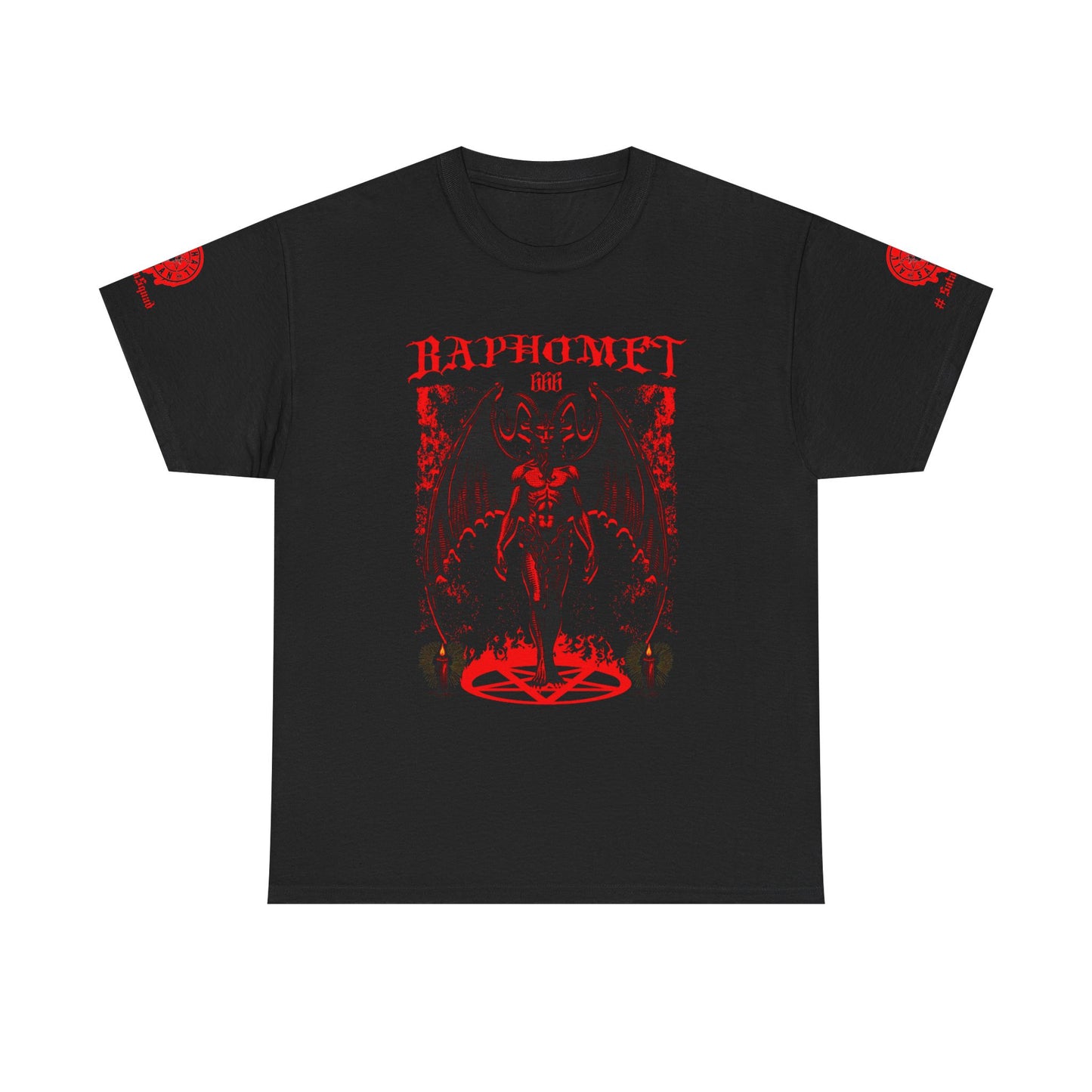 Baphomet Pentacle Dark Occult Streetwear Graphic Tee