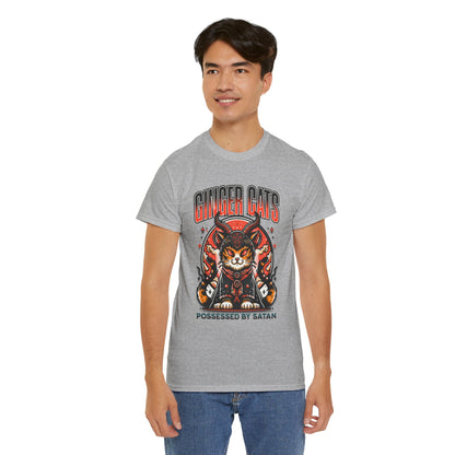 Ginger Cats Possessed by Satan Graphic Tee