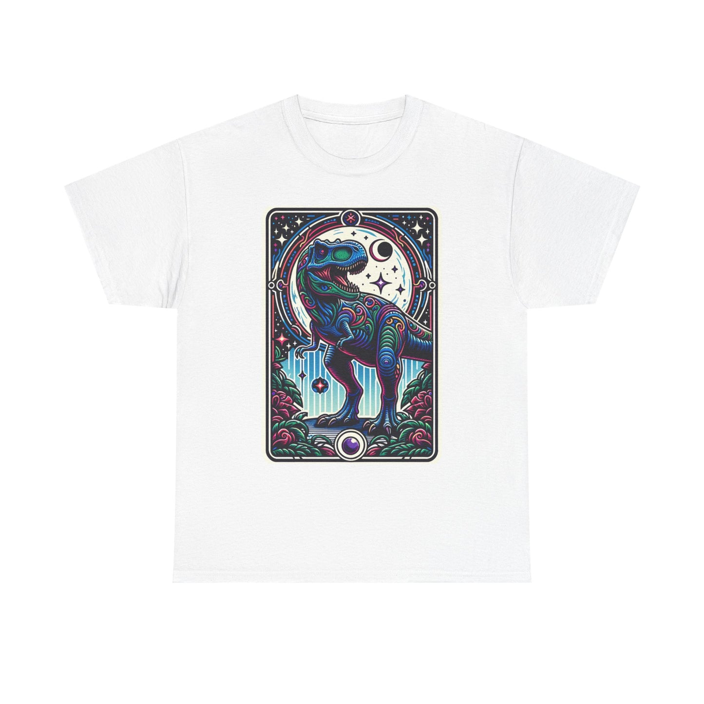 Tyrannosaurus Rex Tarot Card T-Shirt