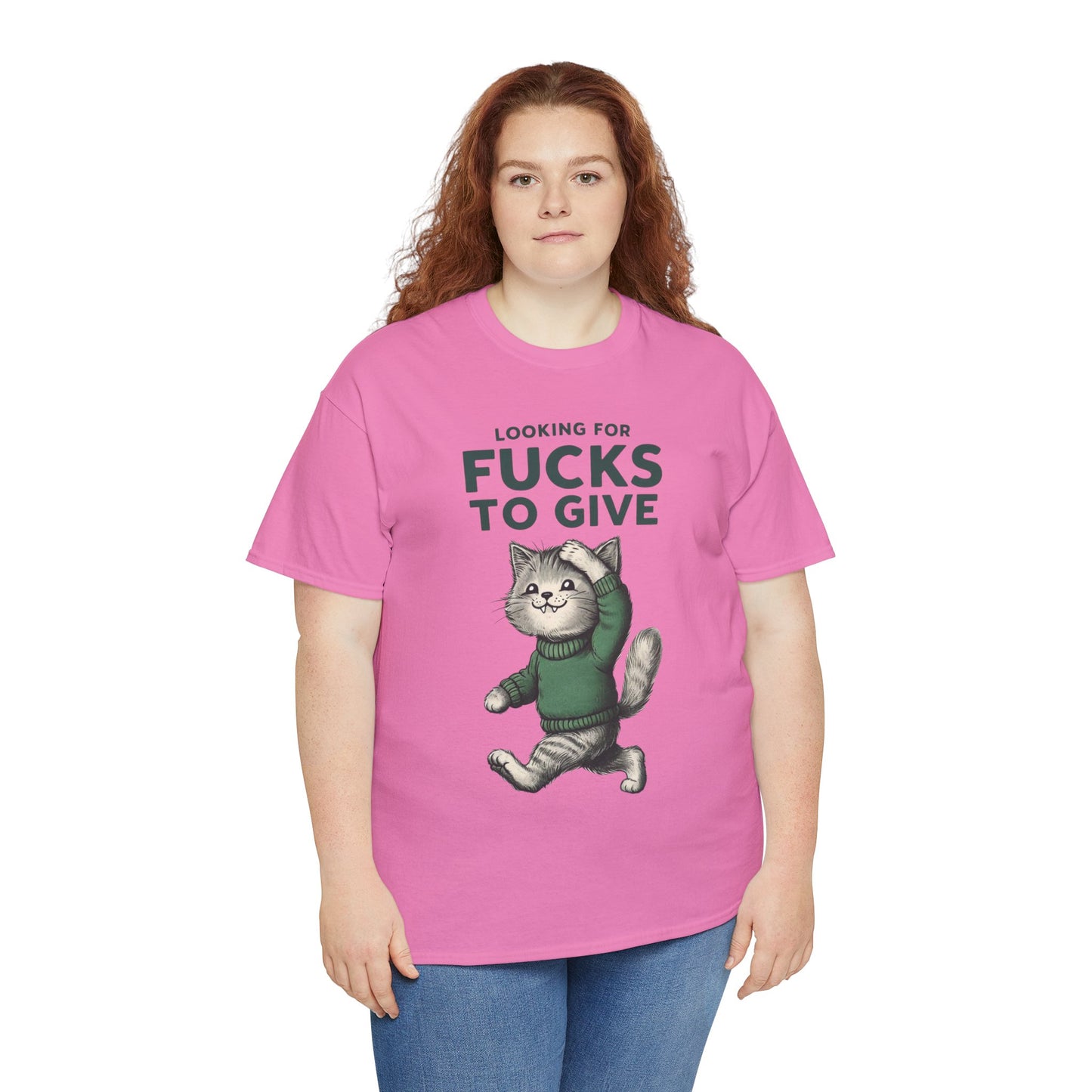 Looking for Fucks to Give Cat T-Shirt