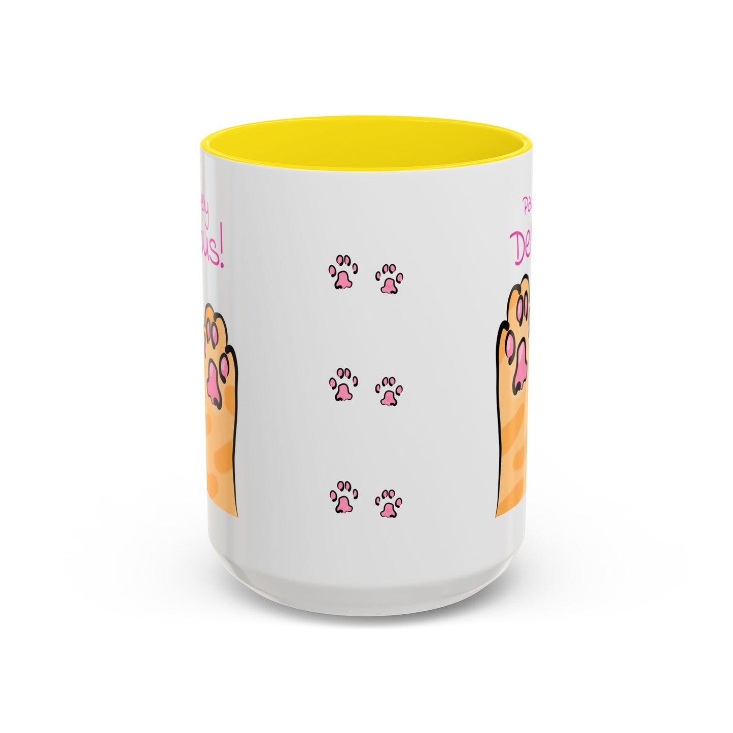 Paws-itively Delicious Cat Paw Ceramic Mug