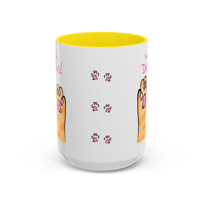 Paws-itively Delicious Cat Paw Ceramic Mug