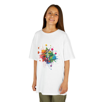 Kids Zombie Paint Splatter T-Shirt – Fun & Spooky Graphic Tee