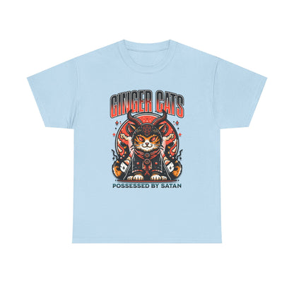 Ginger Cats Possessed by Satan Graphic Tee