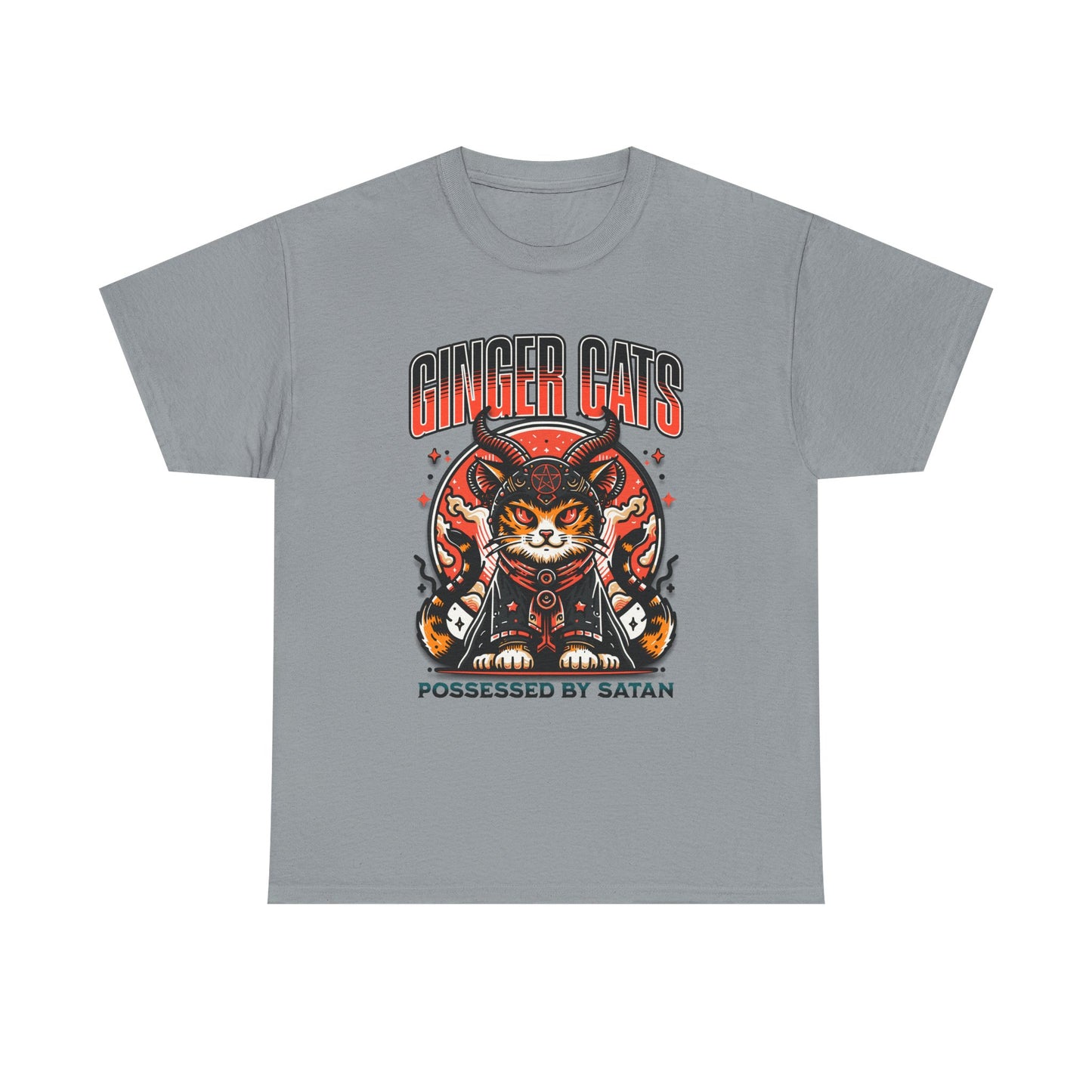 Ginger Cats Possessed by Satan Graphic Tee