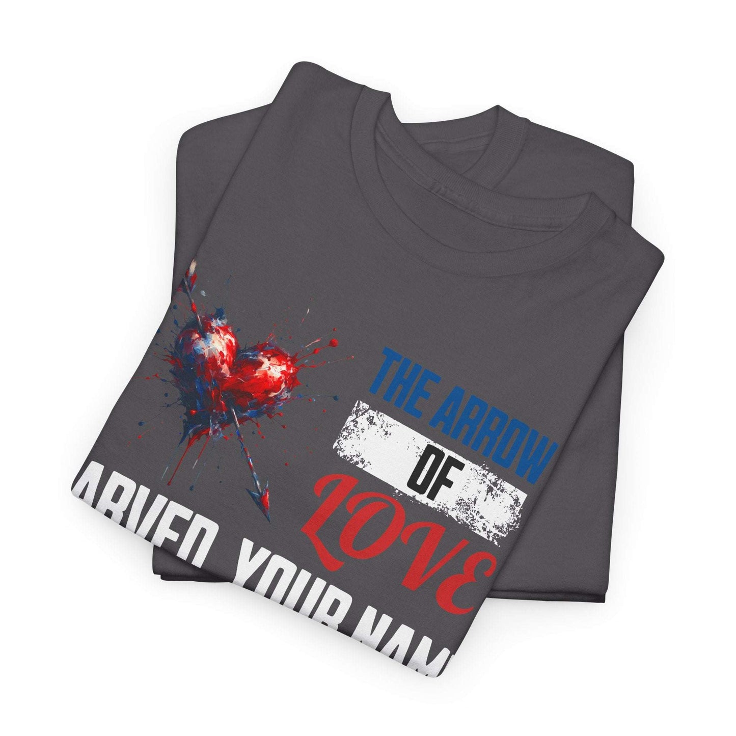 Pierced Heart Watercolor Tee – Wear Your Love with Edge