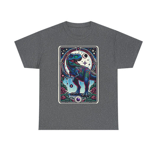 Tyrannosaurus Rex Tarot Card T-Shirt