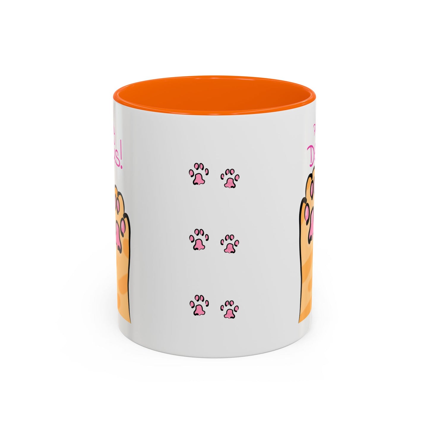 Paws-itively Delicious Cat Paw Ceramic Mug