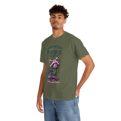 Looking for Fucks to Give Raccoon T-Shirt