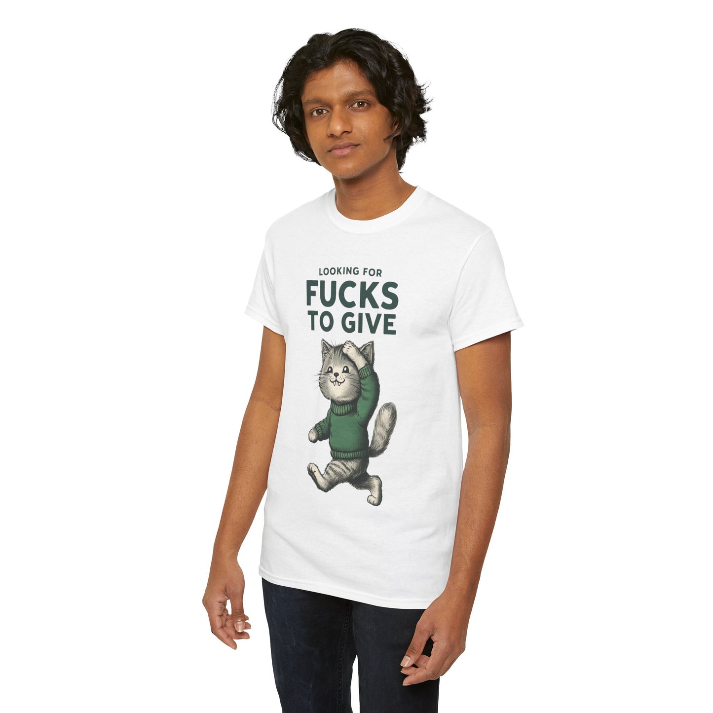 Looking for Fucks to Give Cat T-Shirt