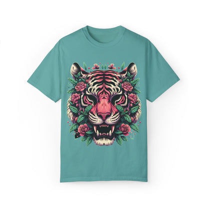 Tiger & Flowers Graphic Tee