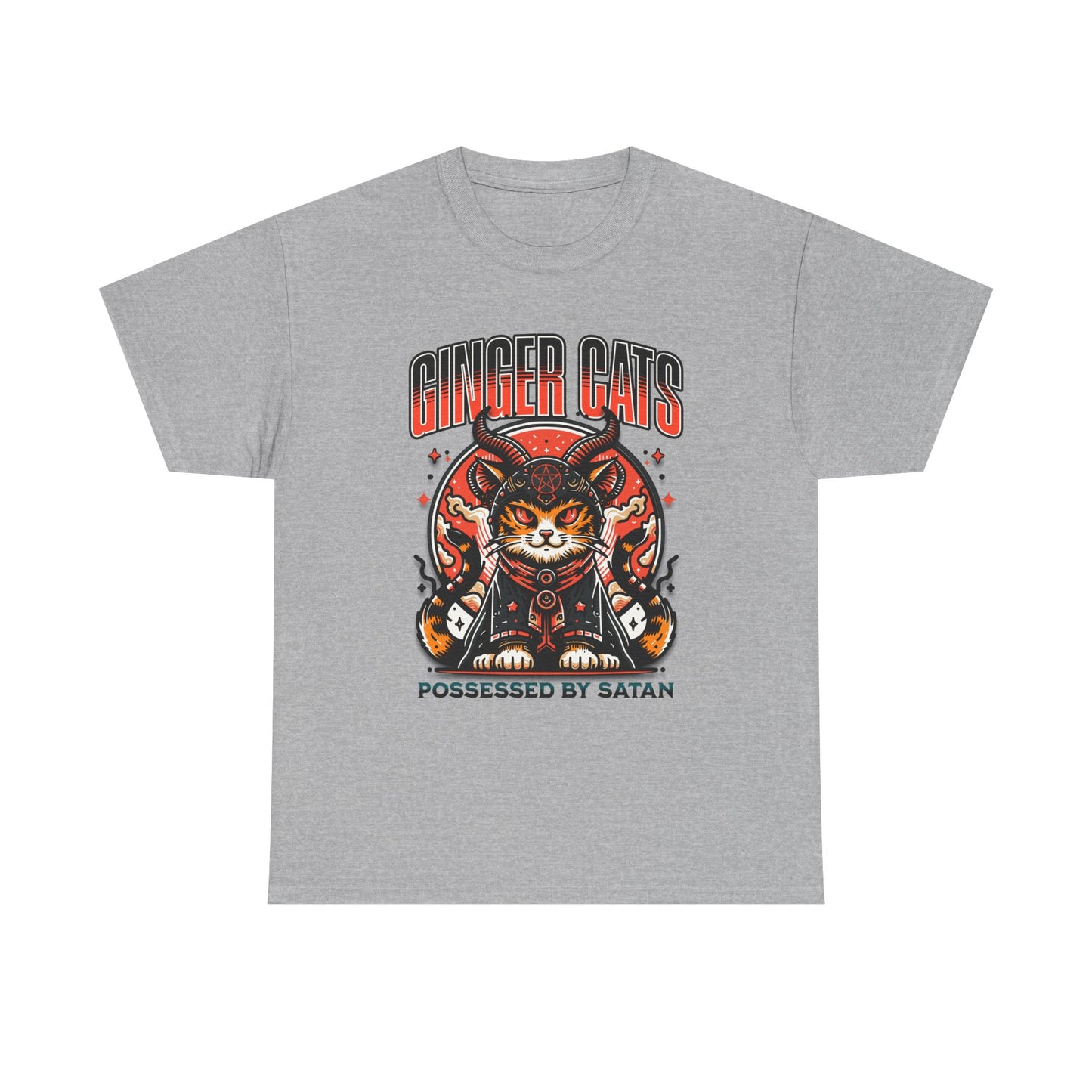 Ginger Cats Possessed by Satan Graphic Tee