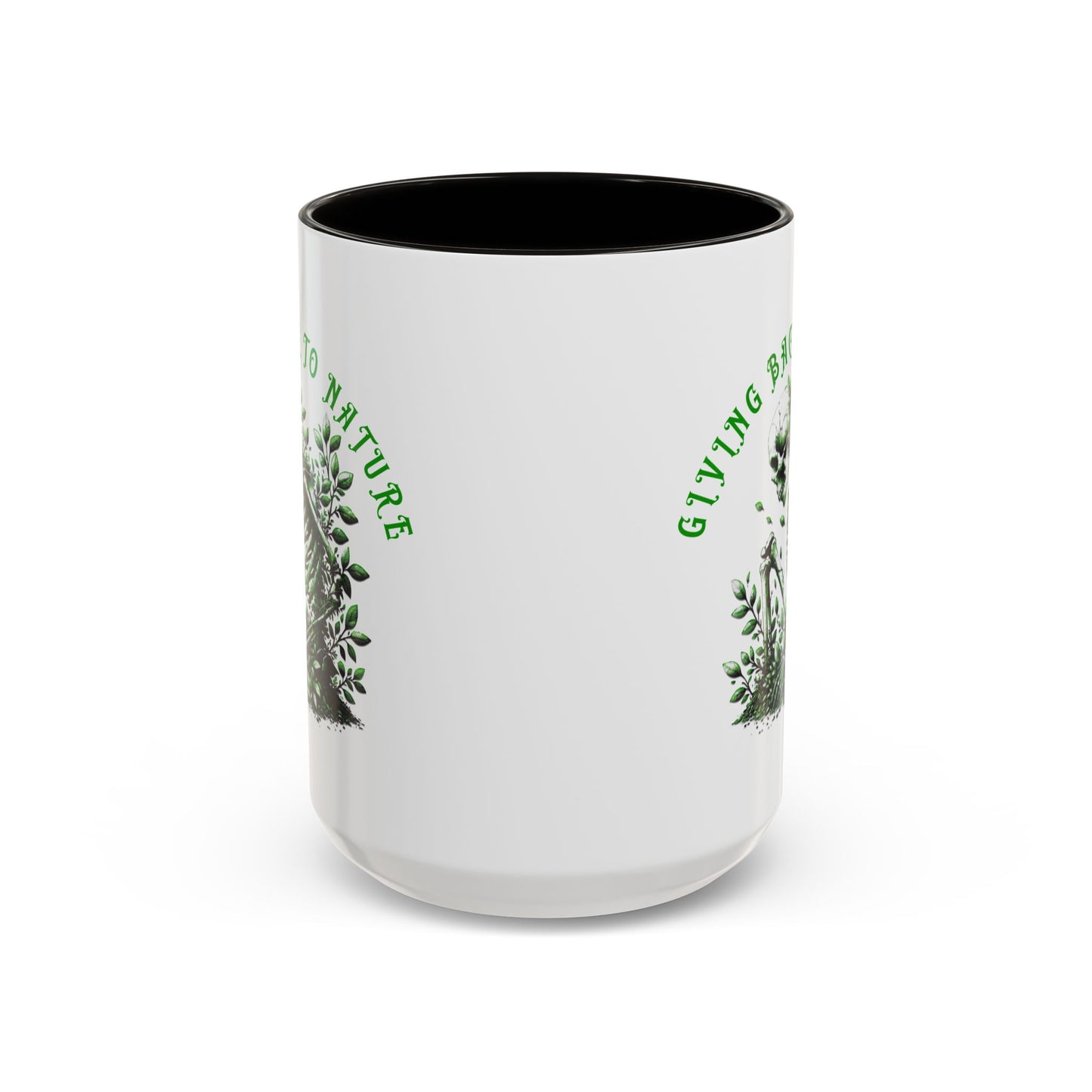 Skeleton Coffee Mug – "Giving Back to Nature"