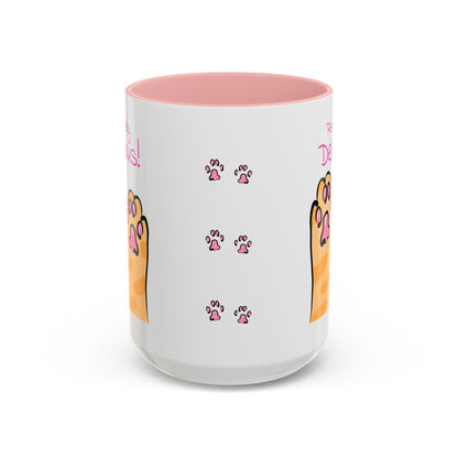 Paws-itively Delicious Cat Paw Ceramic Mug