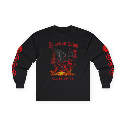 Church of Satan Class of '66 Gothic Long Sleeve Tee