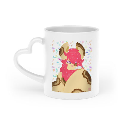 Ice Cream Bat Mug – Cute & Gothic Coffee Cup with Heart-Shaped Handle