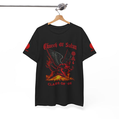 Church of Satan Class of '66 Gothic Tee Dark Occult Streetwear