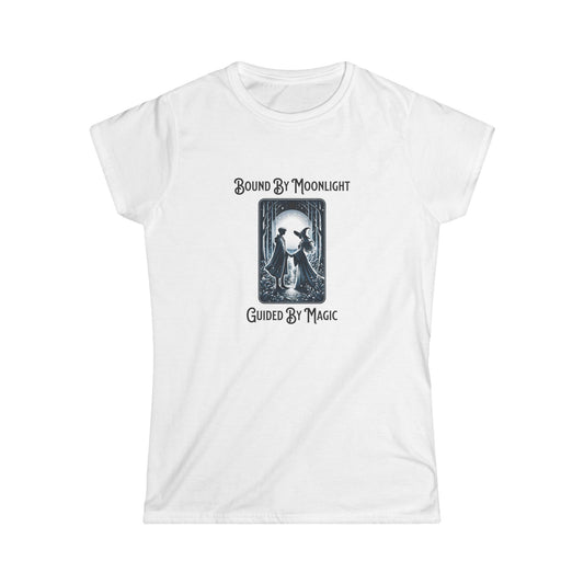 "Bound by Moonlight, Guided by Magic" Women's Tee