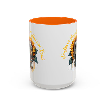 Sunflower Girl Tattoo Coffee Mug