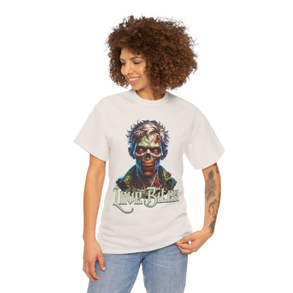 Love Bites Zombie Graphic T-Shirt – Horror & Halloween Tee