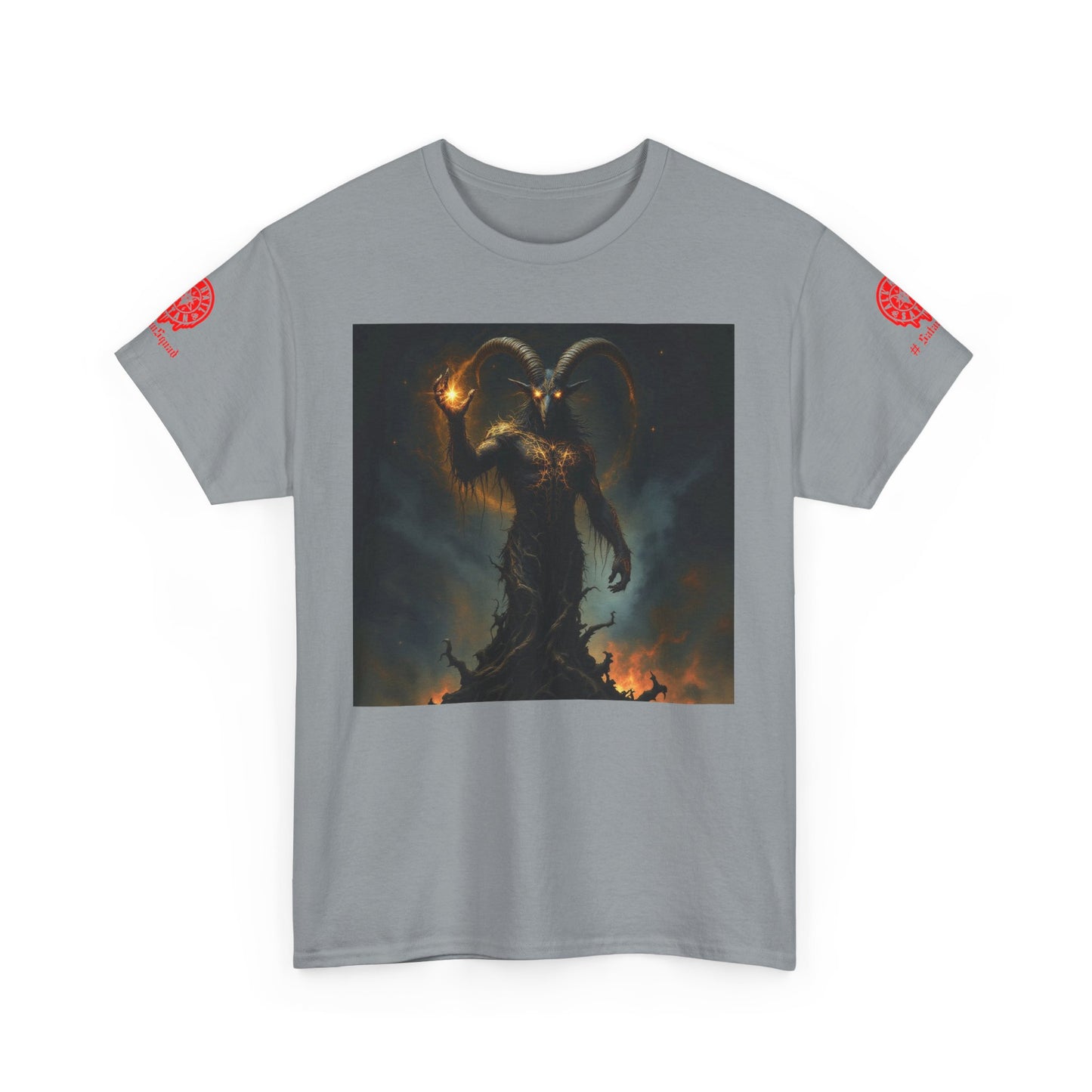 Baphomet & Satan Squad Gothic Tee Dark Alternative Fashion