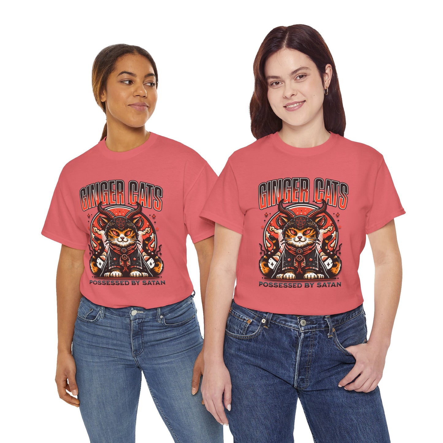 Ginger Cats Possessed by Satan Graphic Tee