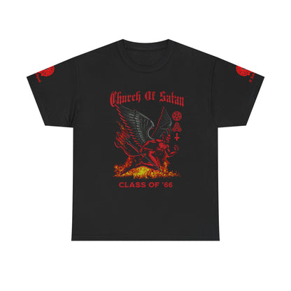 Church of Satan Class of '66 Gothic Tee Dark Occult Streetwear