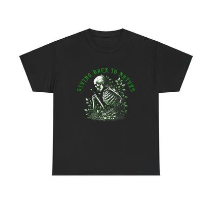 Giving Back to Nature" Skeleton T-Shirt