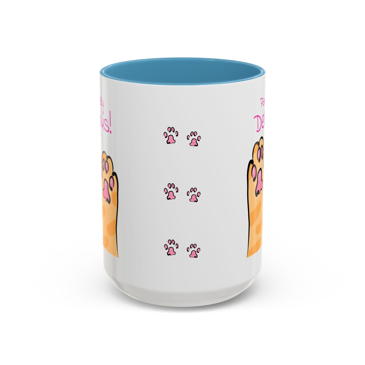 Paws-itively Delicious Cat Paw Ceramic Mug