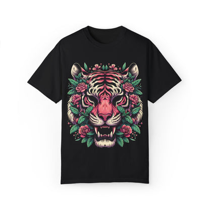 Tiger & Flowers Graphic Tee