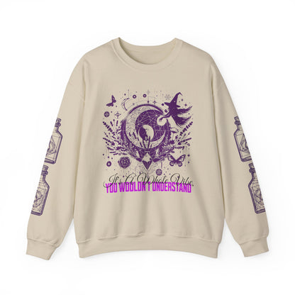 Celestial Witch Gothic Moon & Potions  Sweatshirt