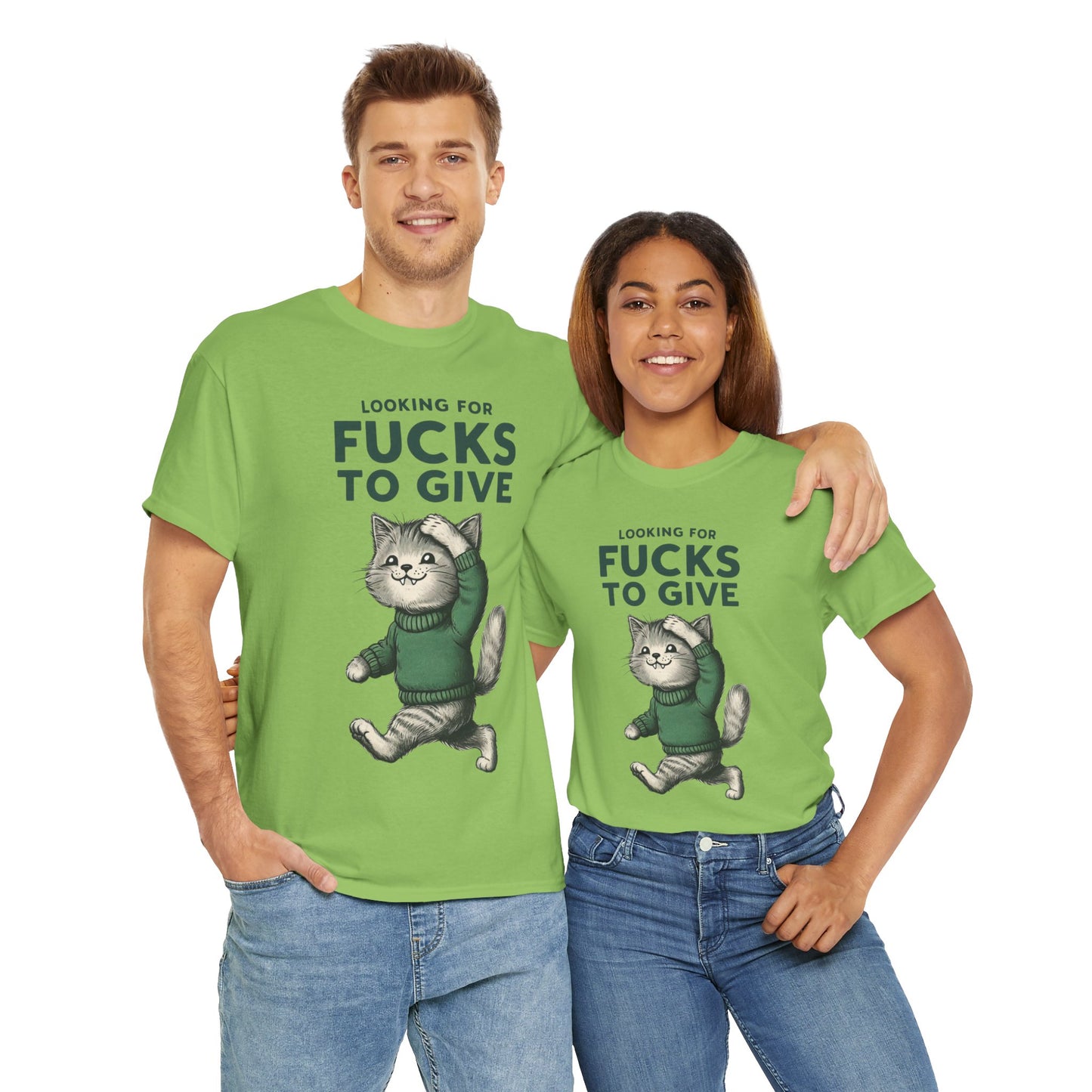 Looking for Fucks to Give Cat T-Shirt