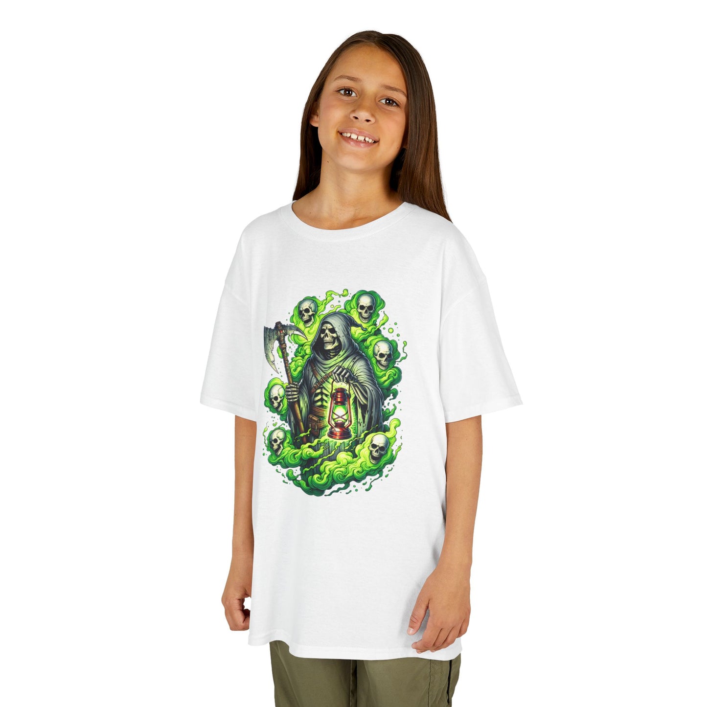 Skeleton Lantern Kids T-Shirt