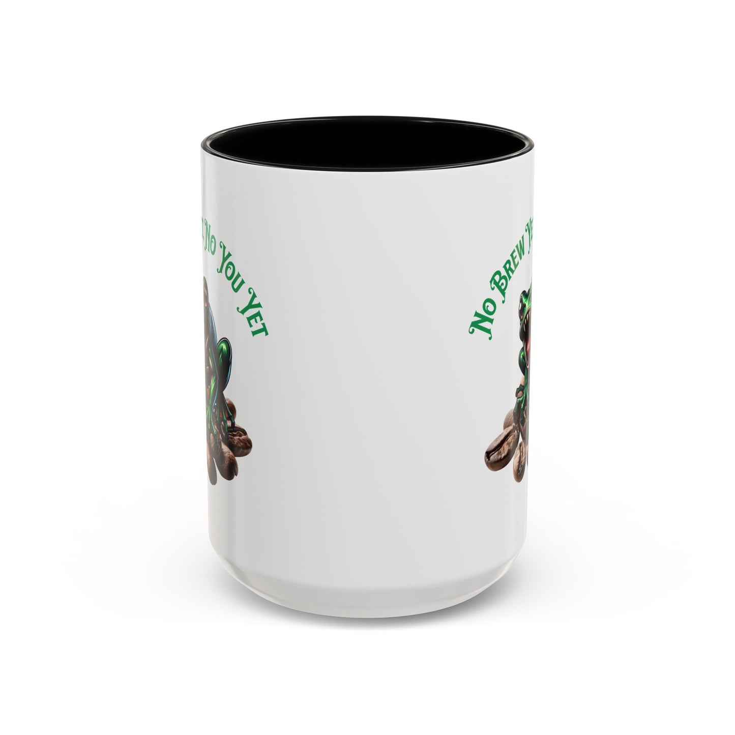 Fang-Toothed Frog Coffee Mug – "No Brew Yet, No You Yet