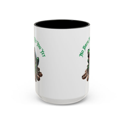 Fang-Toothed Frog Coffee Mug – "No Brew Yet, No You Yet