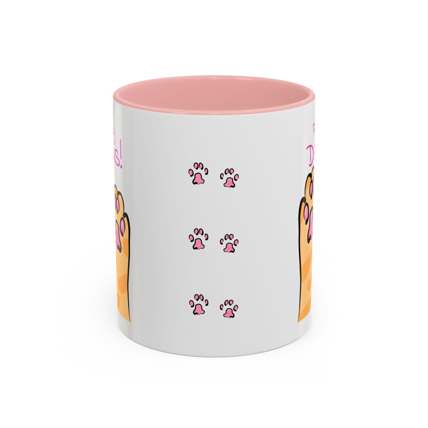 Paws-itively Delicious Cat Paw Ceramic Mug