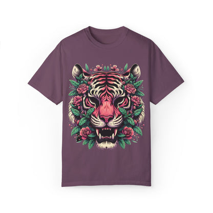 Tiger & Flowers Graphic Tee