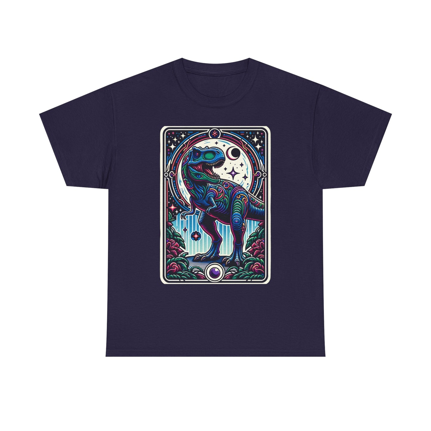 Tyrannosaurus Rex Tarot Card T-Shirt