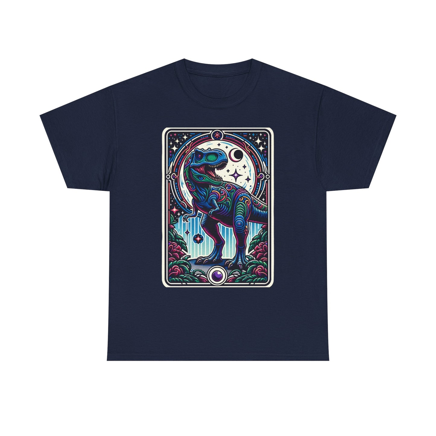 Tyrannosaurus Rex Tarot Card T-Shirt